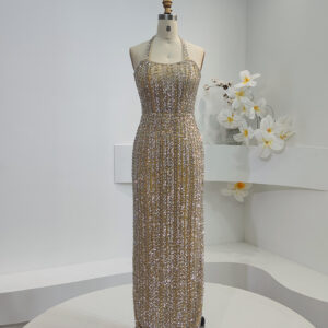 Luxury Pageant Dress Sequin Beading Evening Gown for Special Occasions