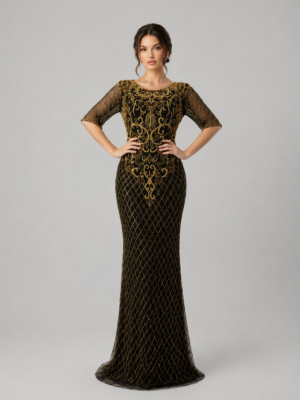Luxurious Beaded Mermaid Formal Dress