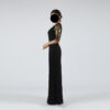 Black & Gold Embellished Evening Gown | Mermaid Silhouette for Arabic Weddings & Royal Galas